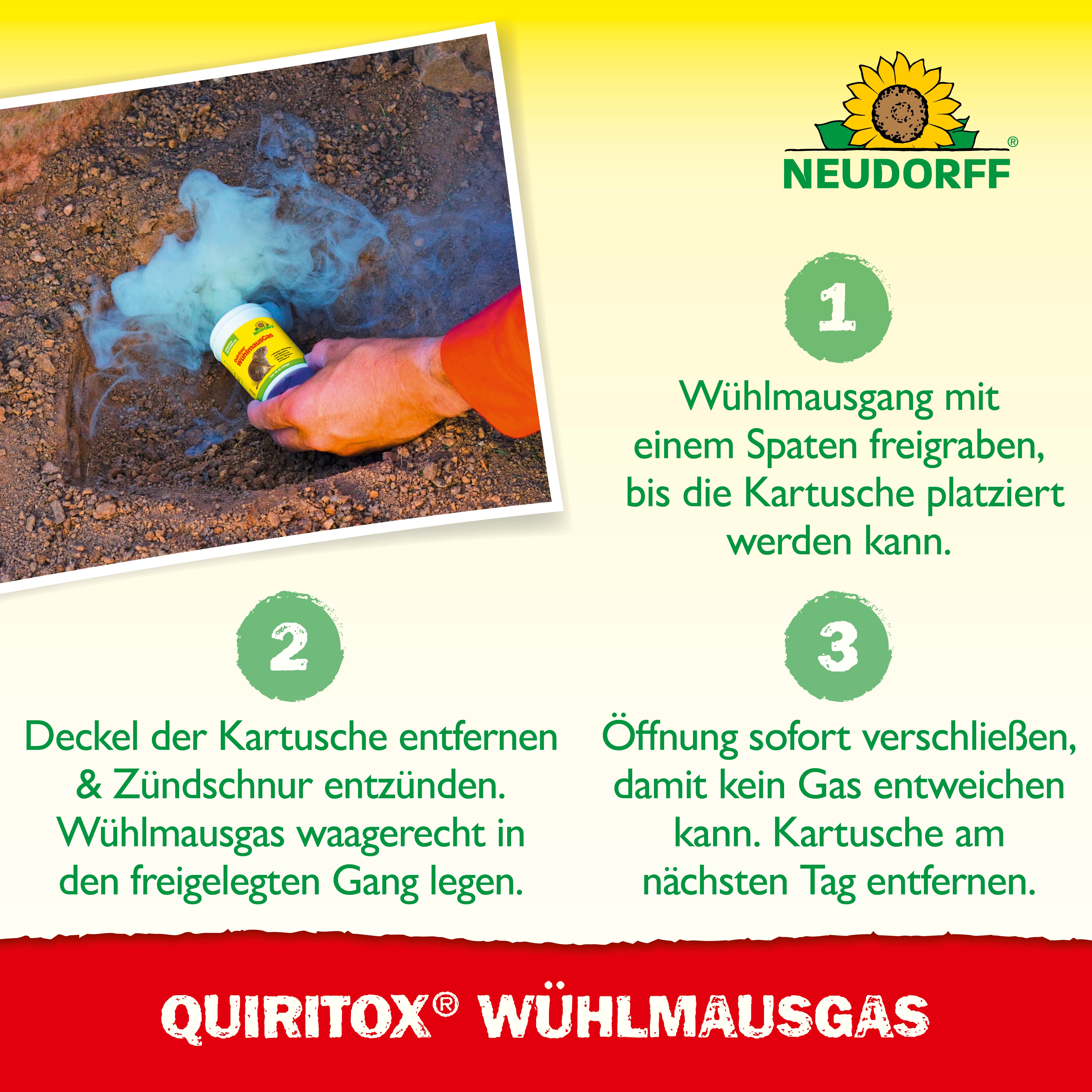 Quiritox Wühlmaus­Gas