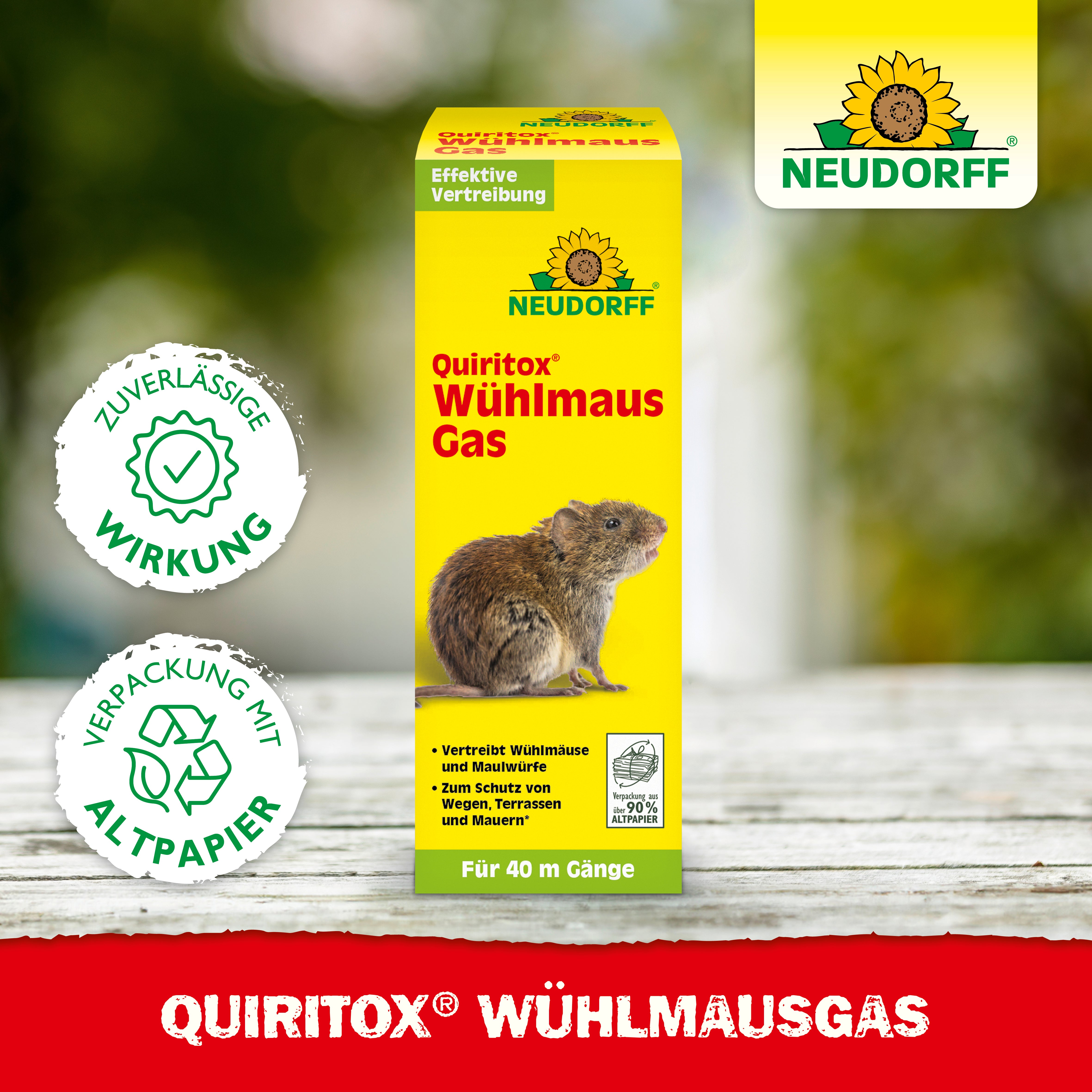 Quiritox Wühlmaus­Gas