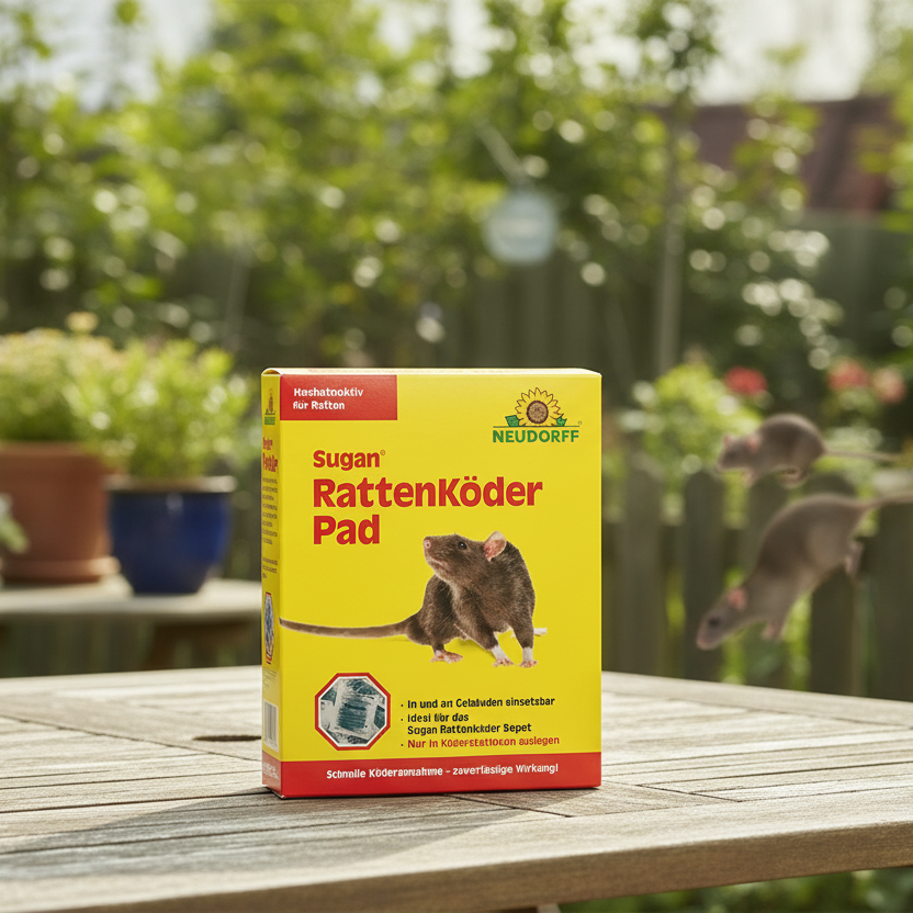 NeudorffSugan Ratten­Köder Pad 200 g by Neudorff
