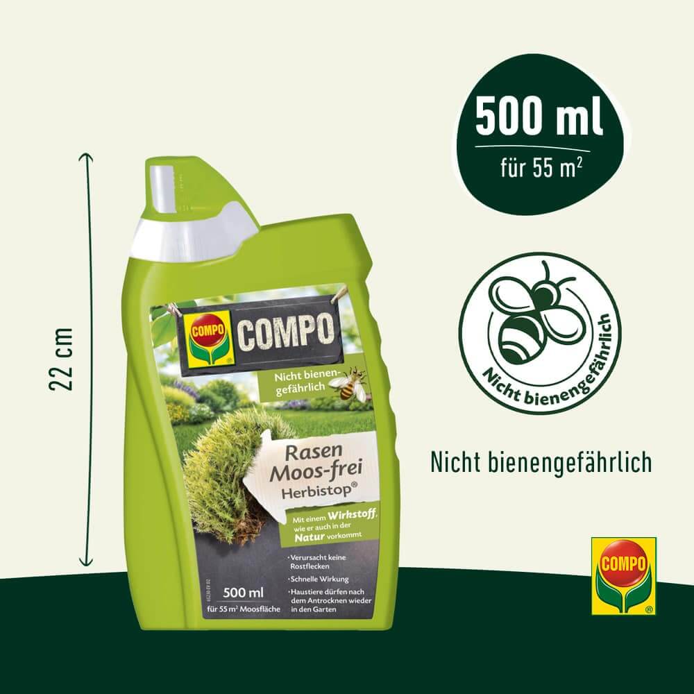 COMPO Rasen Moos-frei Herbistop® 500 ml