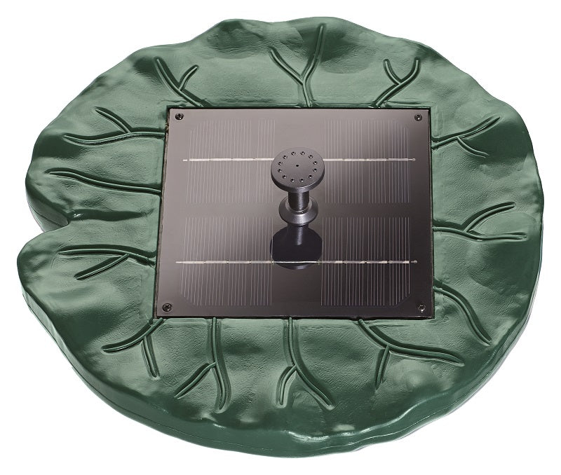 Pontec PondoSolar Lily Island schwimmende Solar-Fontäne