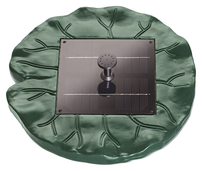 Pontec PondoSolar Lily Island schwimmende Solar-Fontäne
