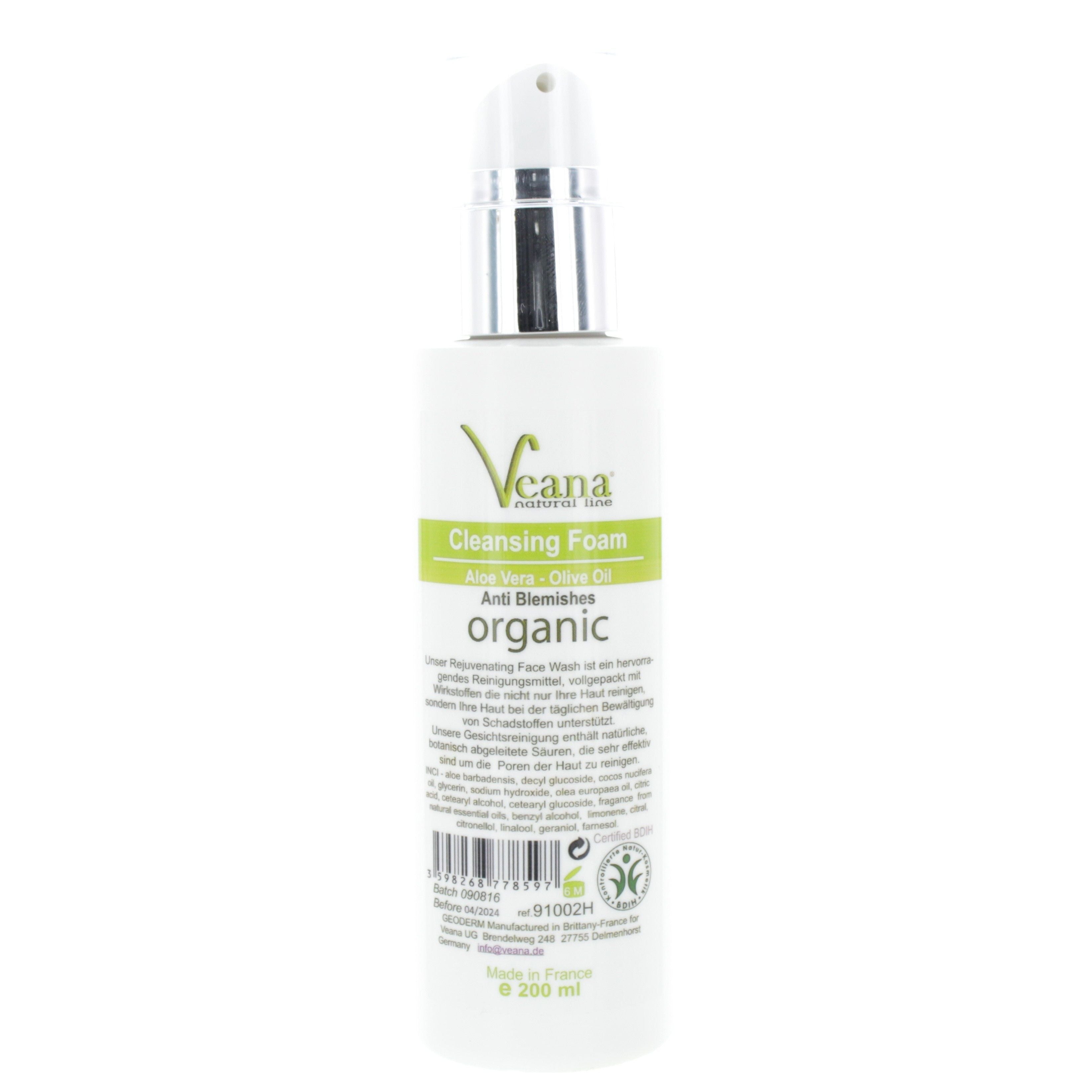 Cure Vegetale Gesichts-Reinigungsschaum (200ml)
