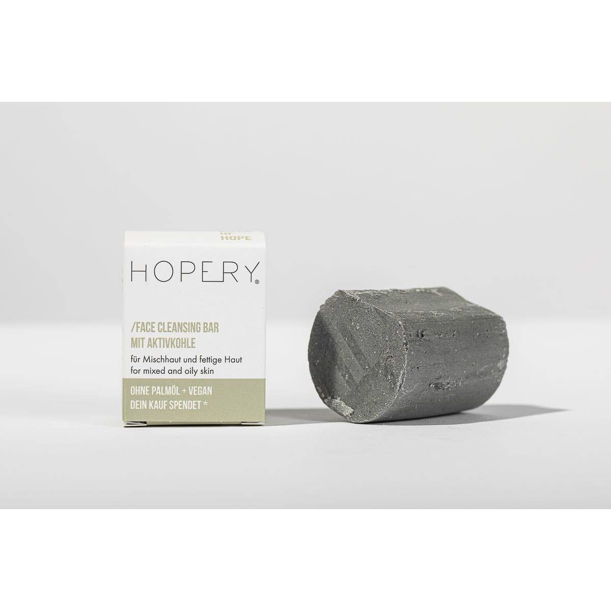 /Hopery - Face Cleansing Bar mit Aktivkohle