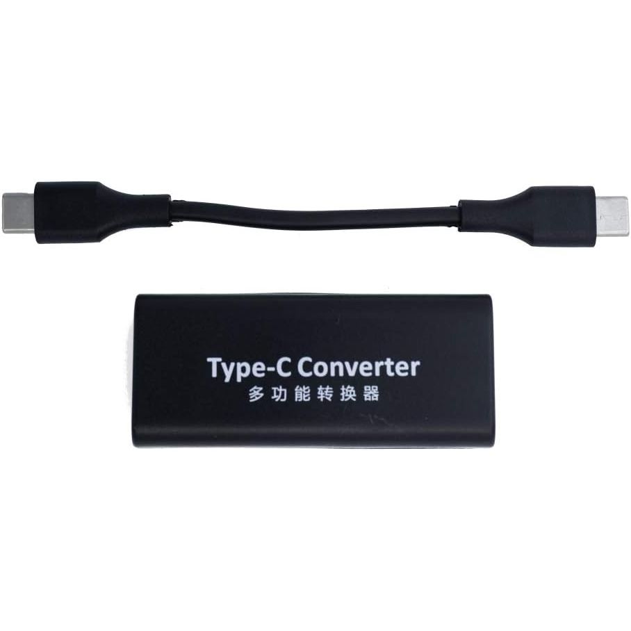 SYSTEM-S USB 3.1 Adapter Typ C Buchse zu DC 20 V 4,0 x 1,7 mm Buchse Kabel Ladekabel