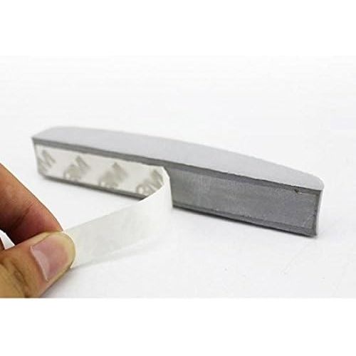 SYSTEM-S 4er Set Auto KFZ Kantenschutz Autotürkantenschutz Stoßschutz selbstklebend in Weiß