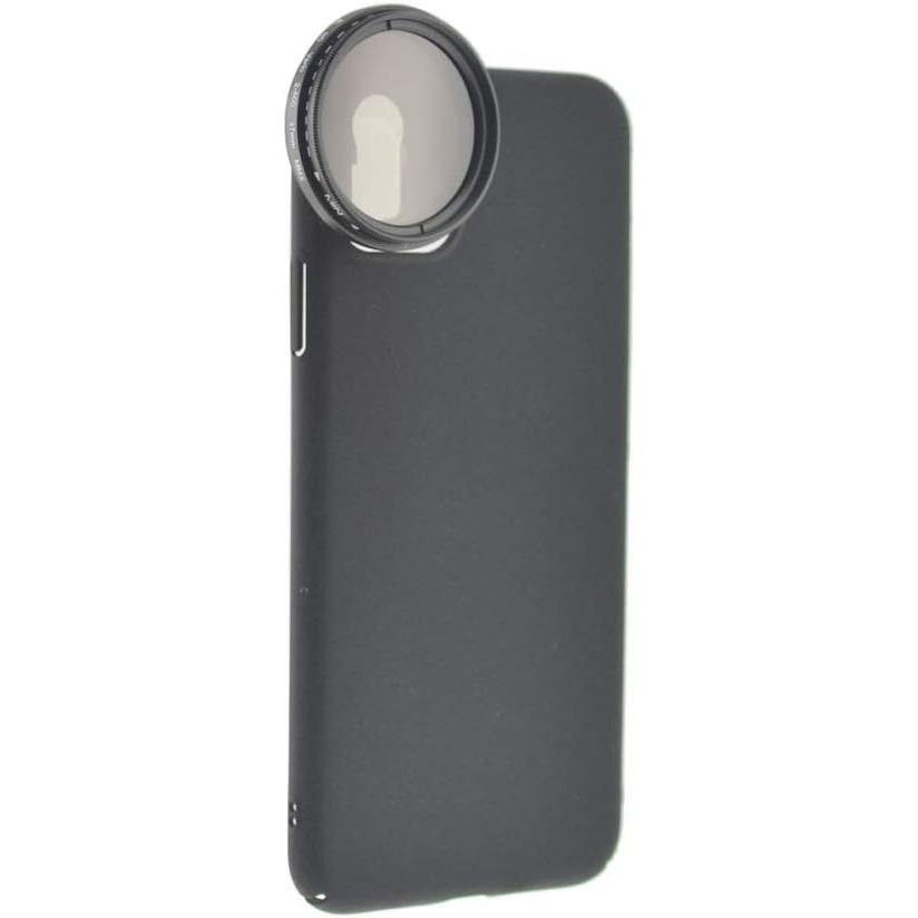 System-S ND Vario Filter 37 mm Verstellbarer Neutraldichtefilter Für iPhone 12 Pro Mit Hartschale