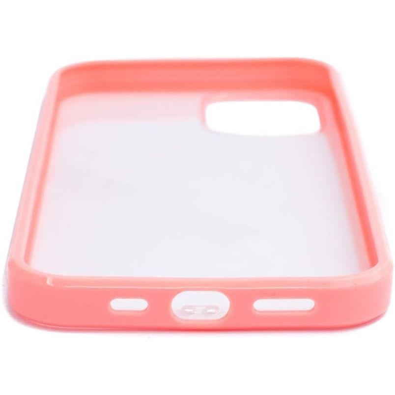 System S Silikon Schutzhülle Pink Transparent Für iPhone 12 Mini Schutz Vor Stößen Und Kratzern