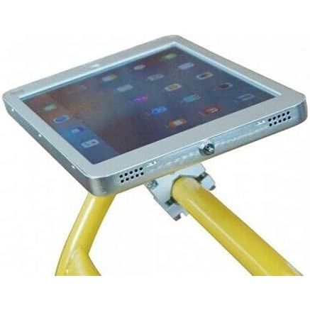 SYSTEM-S Stangenhalterung Mit Schloss Aus Metall Für iPad 9.7 Zoll 2018 Air 1 2 Modell