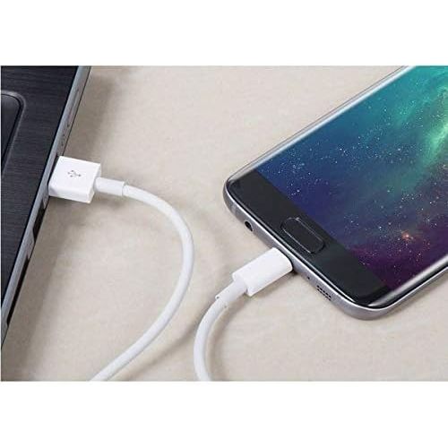 System-S USB 3.1 Typ C 3 m Kabel C Stecker zu 2.0 Typ A Stecker Weiß