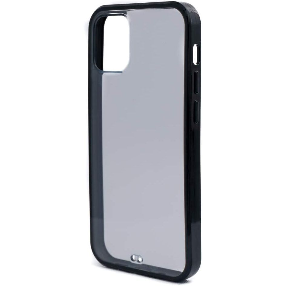 Silikon Schutzhülle Transparent Schwarz Für iPhone 12 Mini Mit Stoßdämpfung Und Schlankem Design