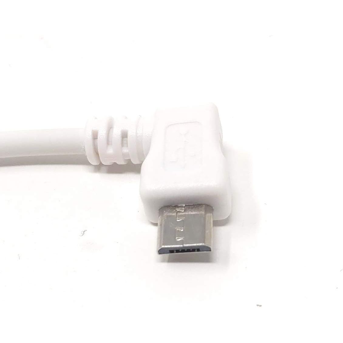 USB A Auf Micro B Kabel 10 cm Linkswinkel 90 Grad USB 2.0 Kabel Fuer Enge Platzverhältnisse Kompakt