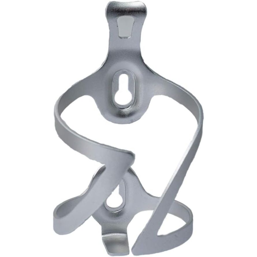 System-S Fahrrad Flaschenhalter Aus Metall In Grau Robuste Halterung Für Den Fahrradrahmen