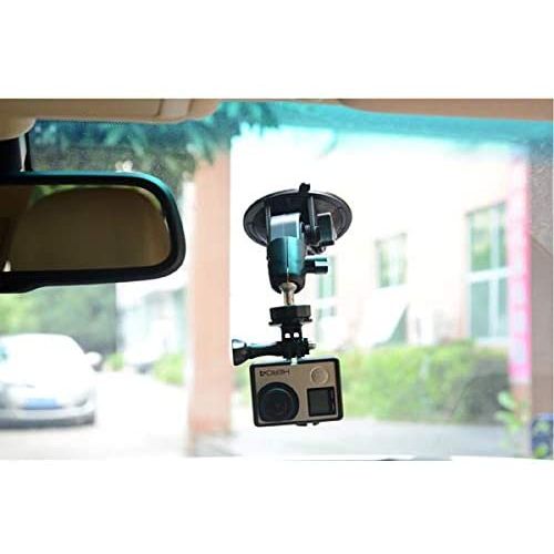 KFZ Saugnapf Halterung Für GoPro Mit Einer Viertelzoll Schraube Und 360 Grad Drehung