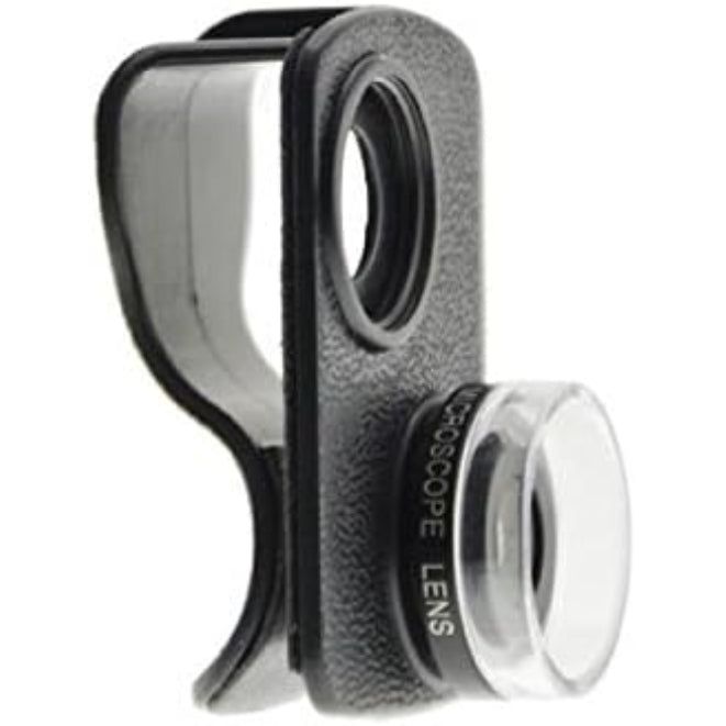 Mikroskop Linse Objektiv 30x Zoom Clip On Klemm Adapter Für Smartphone Tablet PC