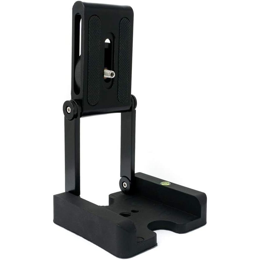 System-S Stativ Aufsatz Mit 1/4 Gewinde Halterung Und Wasserwaage Für DSLR Kamera