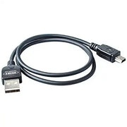 System-S USB 2.0 Kabel für USB-A auf USB Mini-B 5-Pin 50 cm Schwarz