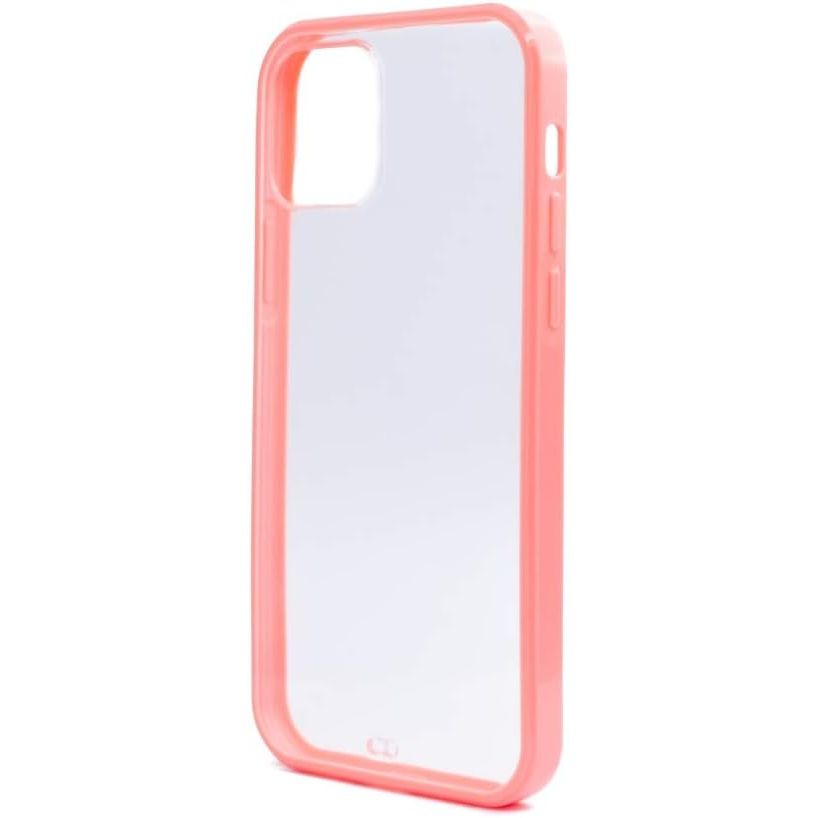 System S Silikon Schutzhülle Pink Transparent Für iPhone 12 Mini Schutz Vor Stößen Und Kratzern