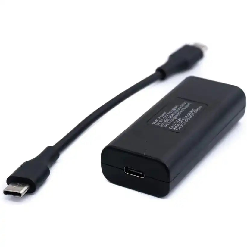 Systemhaus Zakaria USB C Adapter Typ C Buchse Zu DC 20 V 4,8 x 1,7 mm Ladekabel Kompakt