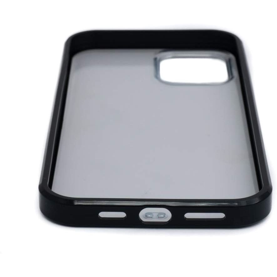 Schutzhülle Aus Silikon In Schwarz Transparent Für iPhone 12 Pro Max Kompatibel Premium