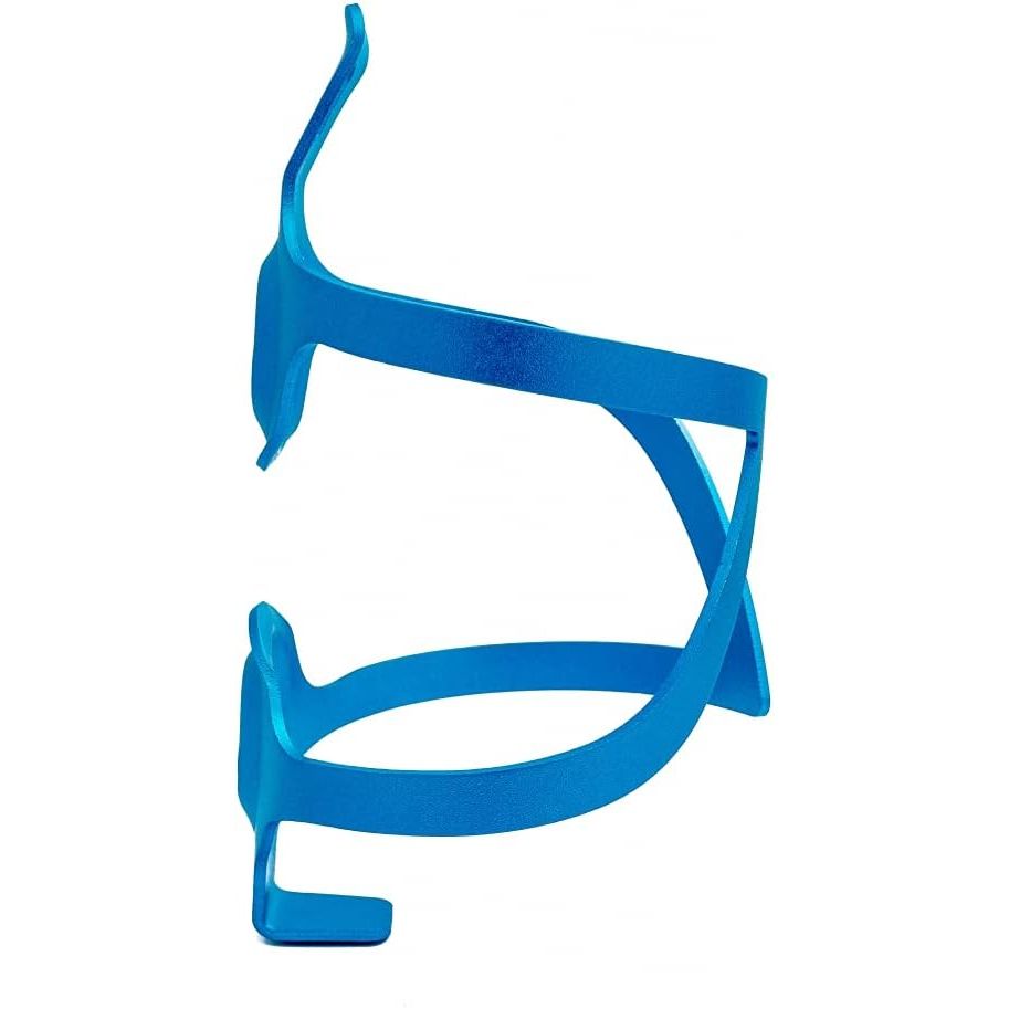 Blauer Fahrrad Flaschenhalter Aus Leichtem Kunststoff Für Flaschen Bis 7 cm Durchmesser