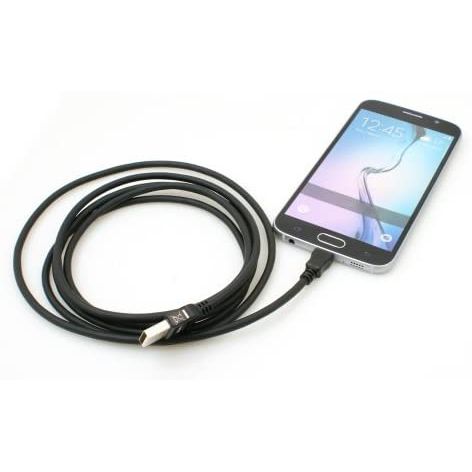 USB 2.0 Kabel USB A Auf Micro B 180 Cm Langer Kabel Für Daten Übertragung Und Laden