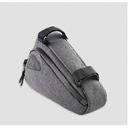 SYSTEM-S Fahrrad Sattel Tasche Halterung Befestigung wasserfest in Grau