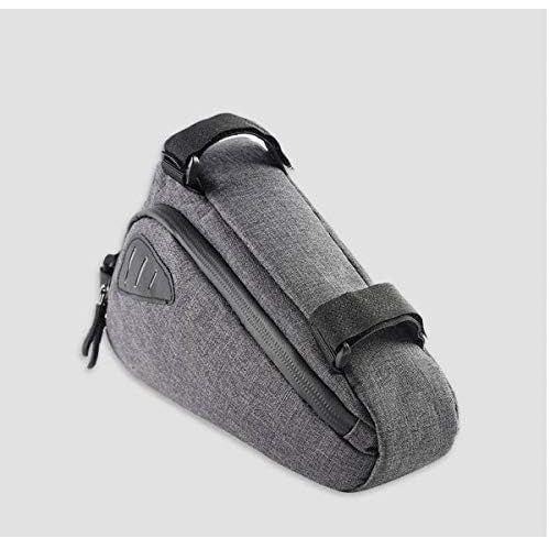 SYSTEM-S Fahrrad Sattel Tasche Halterung Befestigung wasserfest in Grau