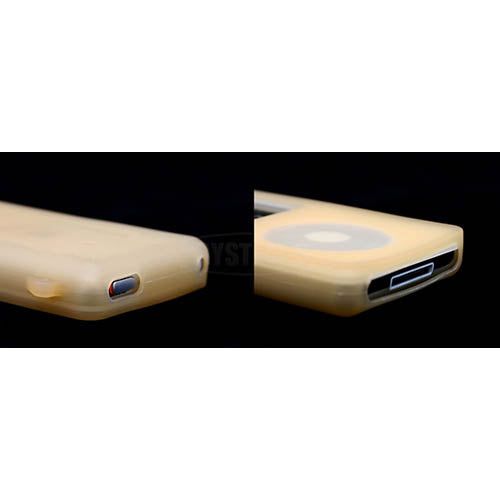 Silikon Skin Hülle Für Apple iPod Video 60 80 GB Orange Passgenau Griffig Gleitfest