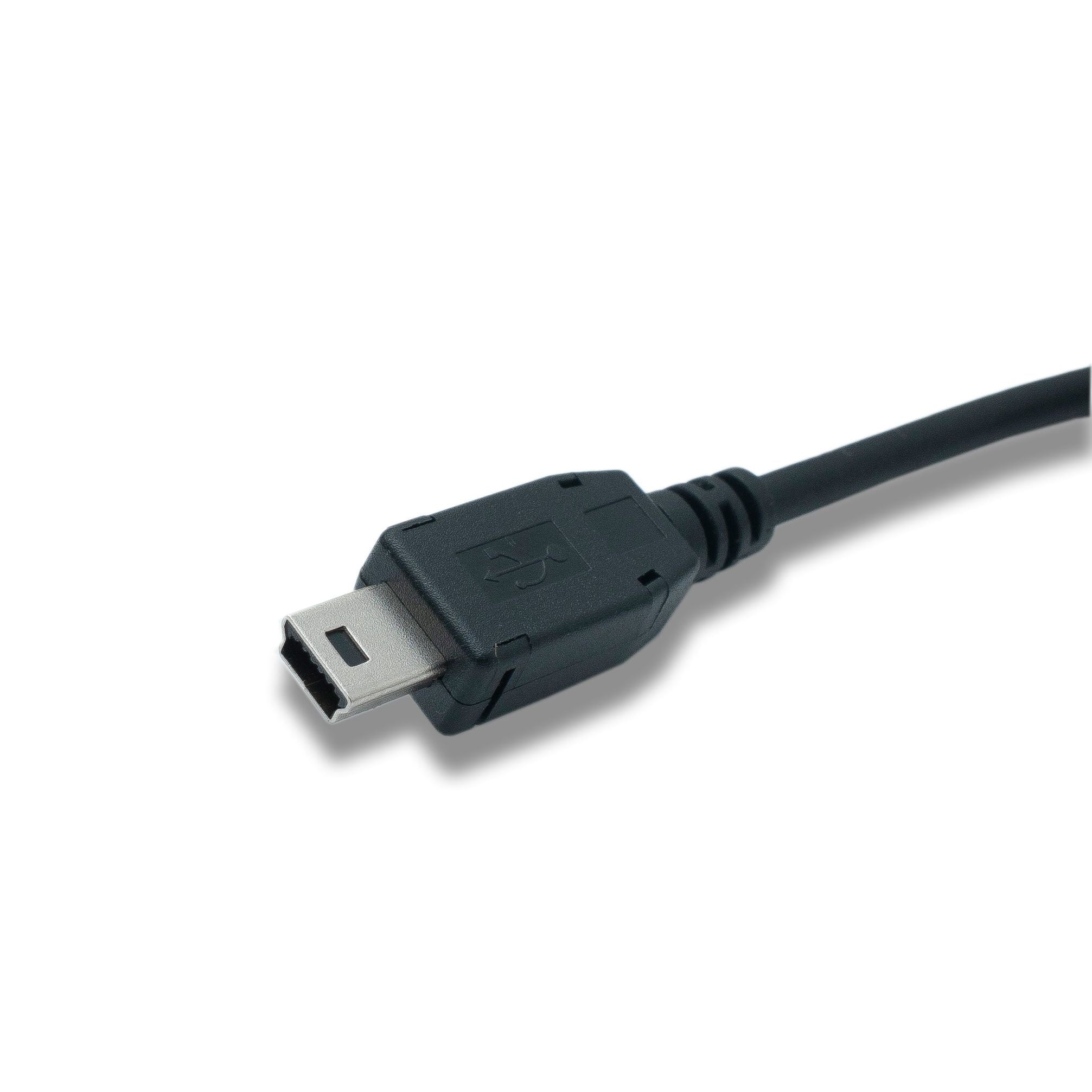 System-S USB A Auf Mini B Kabel 200 cm Mit 90 Grad Winkelstecker Für Digitalkameras USB Geräte