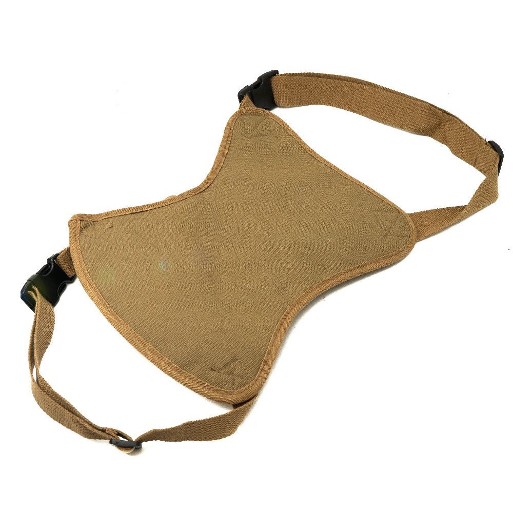 SYSTEM-S Tasche Wander Fahrrad Beutel aus Canvas Segeltuch in Braun