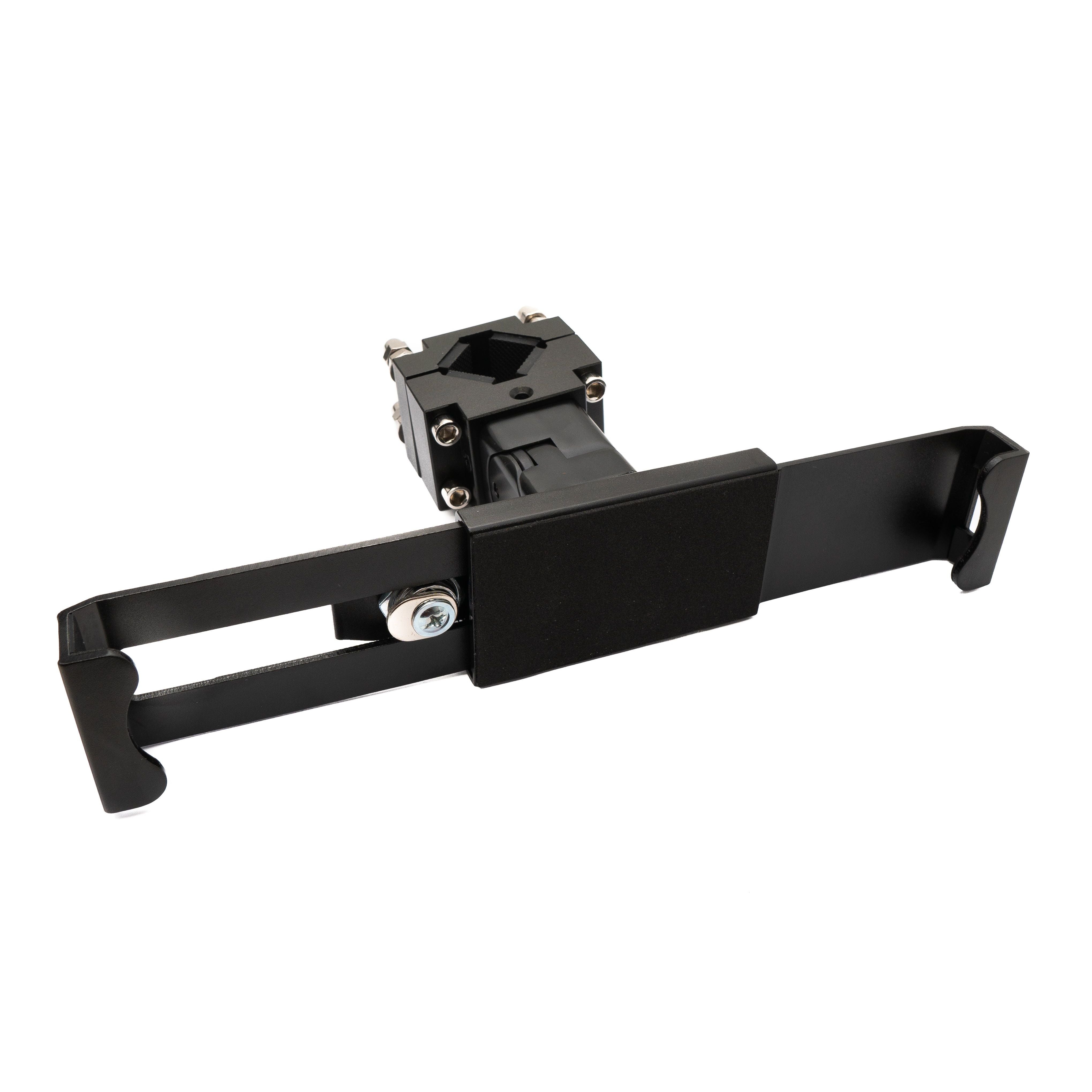 SYSTEM-S Diebstahlschutz Stangenhalterung Mit Schloss Schwarz Für Tablets 7 Bis 10,5 Zoll