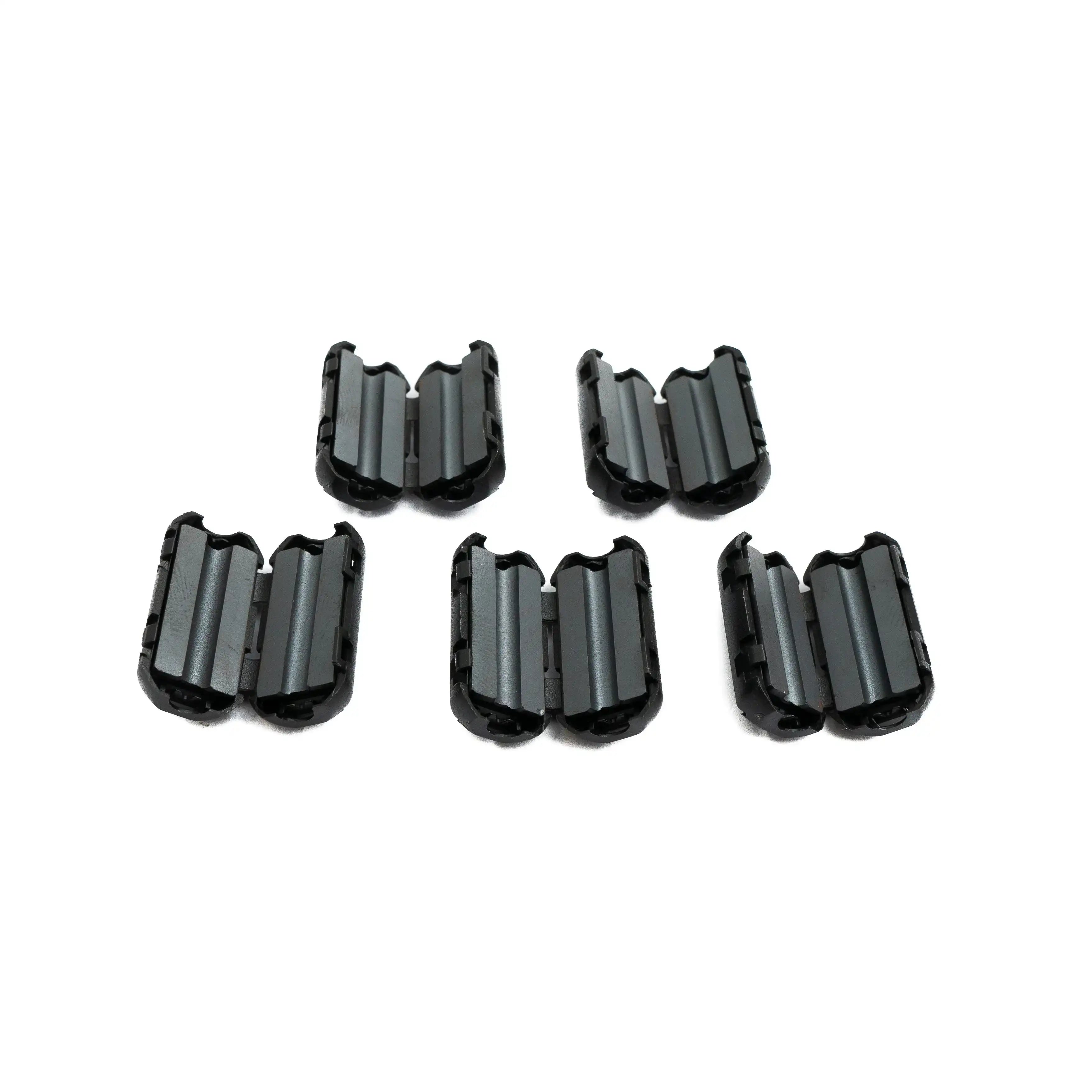 System-S 5x Ferritkern Durchmesser 3,5 mm Geteilt Klappferrit Ringkern Mantelwellenfilter Kabel