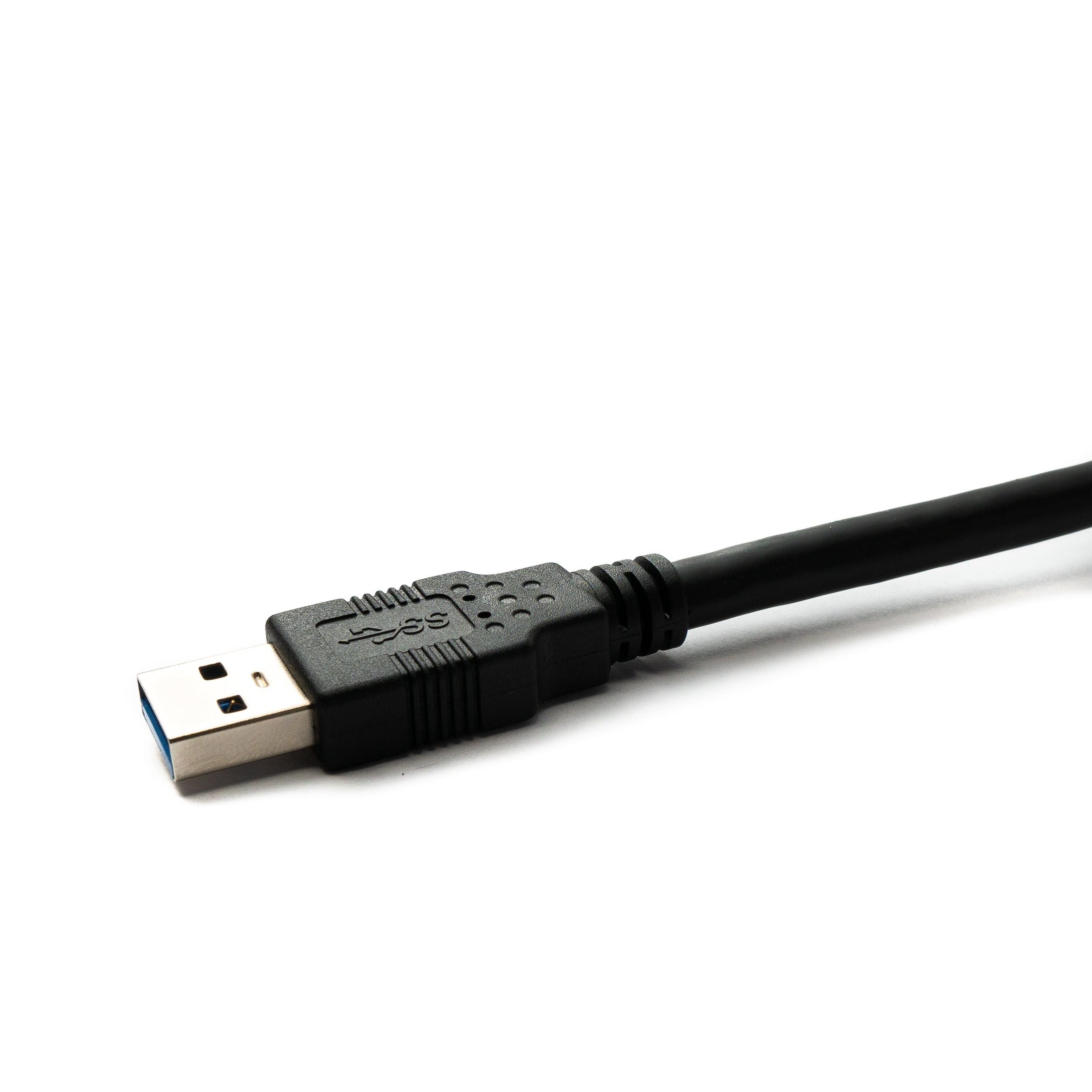 System S USB 3.0 Kabel Typ A Stecker Zu Micro B Stecker Winkel Schraube Hochwertig