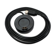 SYSTEM-S USB 3.1 Kabel 100 cm Ladestation für Garmin Fenix 7 Smartwatch in Schwarz