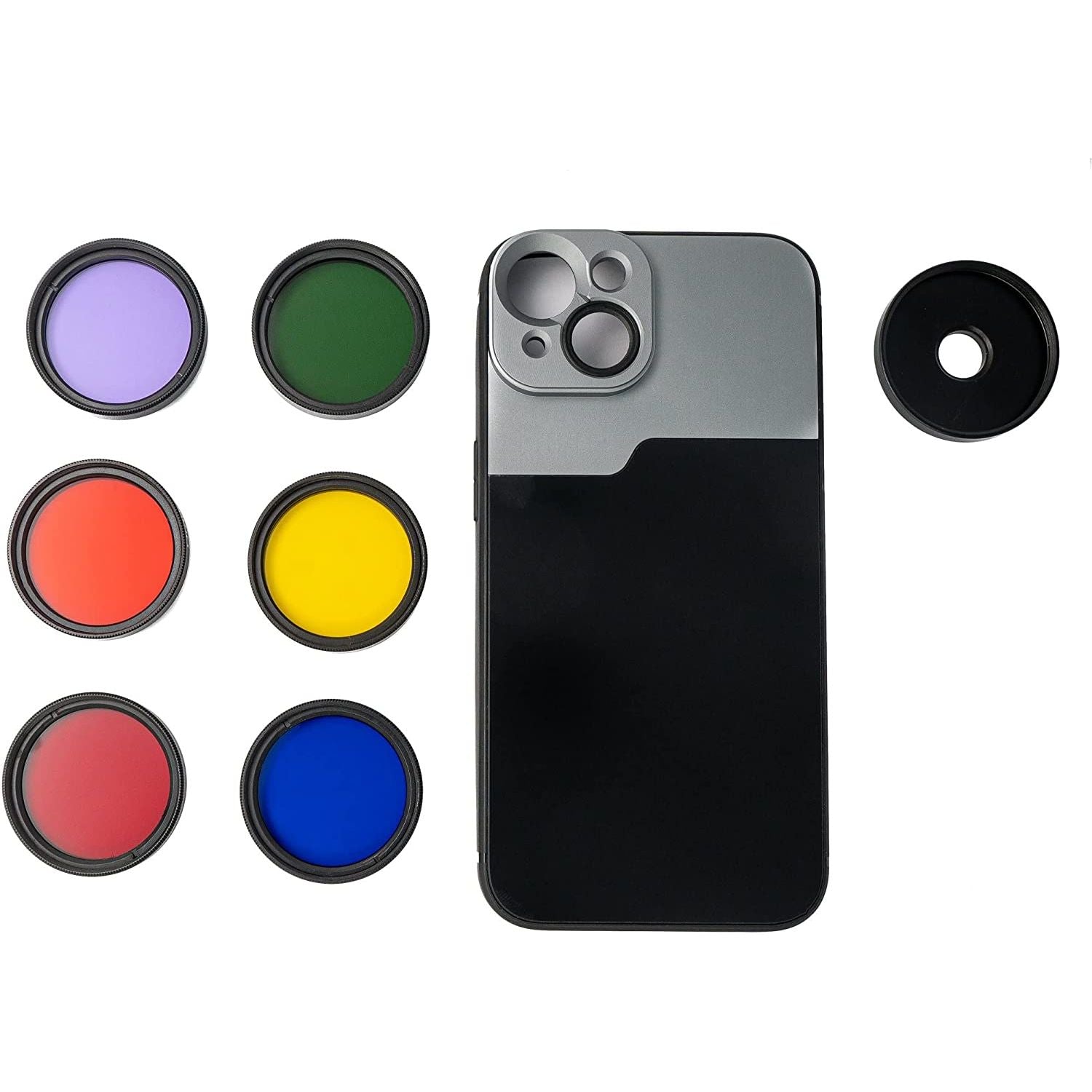 Farbfilter Set 37 mm Sechs Filter Für Kreative Fotografie Mit iPhone 14 Effektvoll