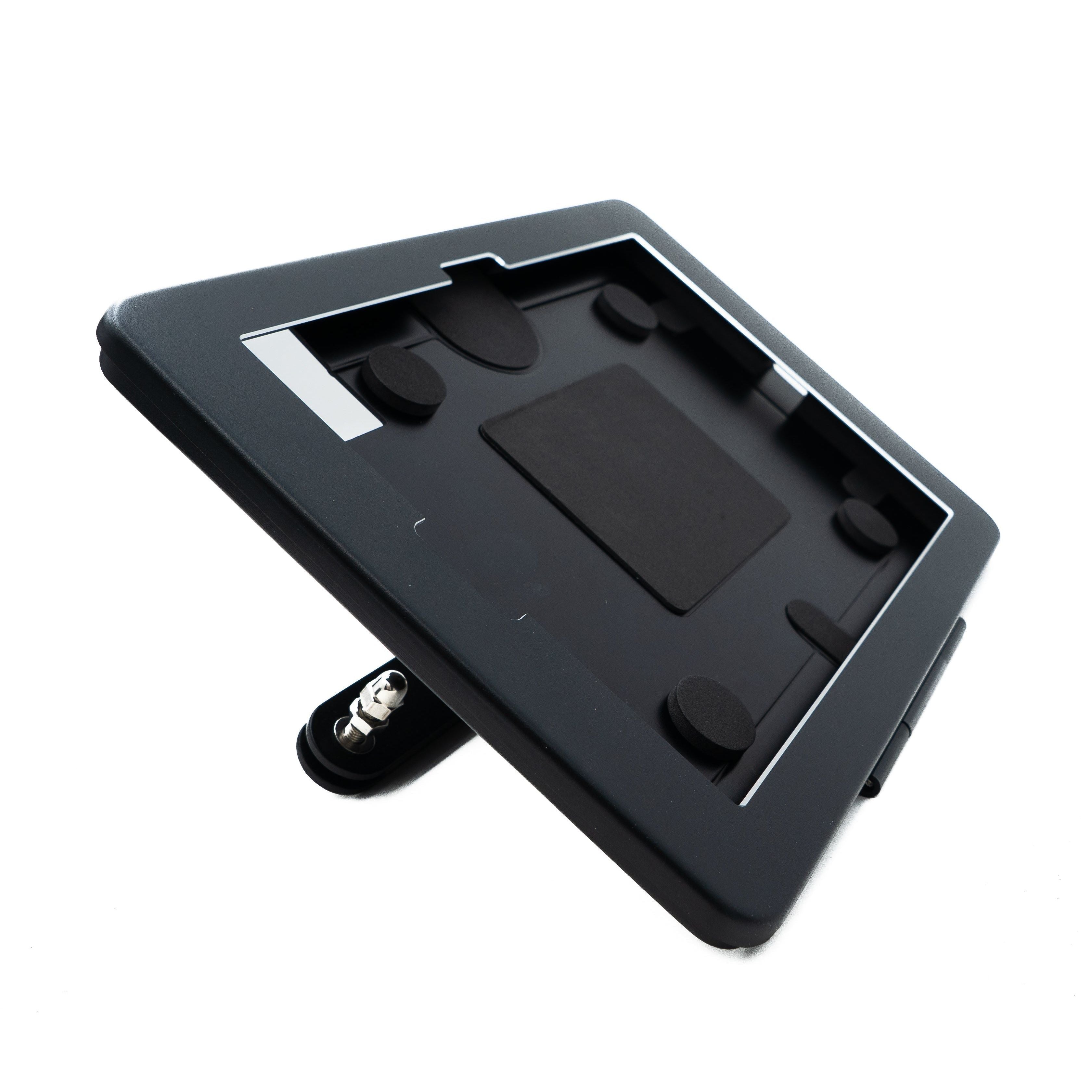 SYSTEM-S Auto 360° Halterung abschließbar Kopfstütze für iPad 10 Pro 11 Air 4 5 Schwarz