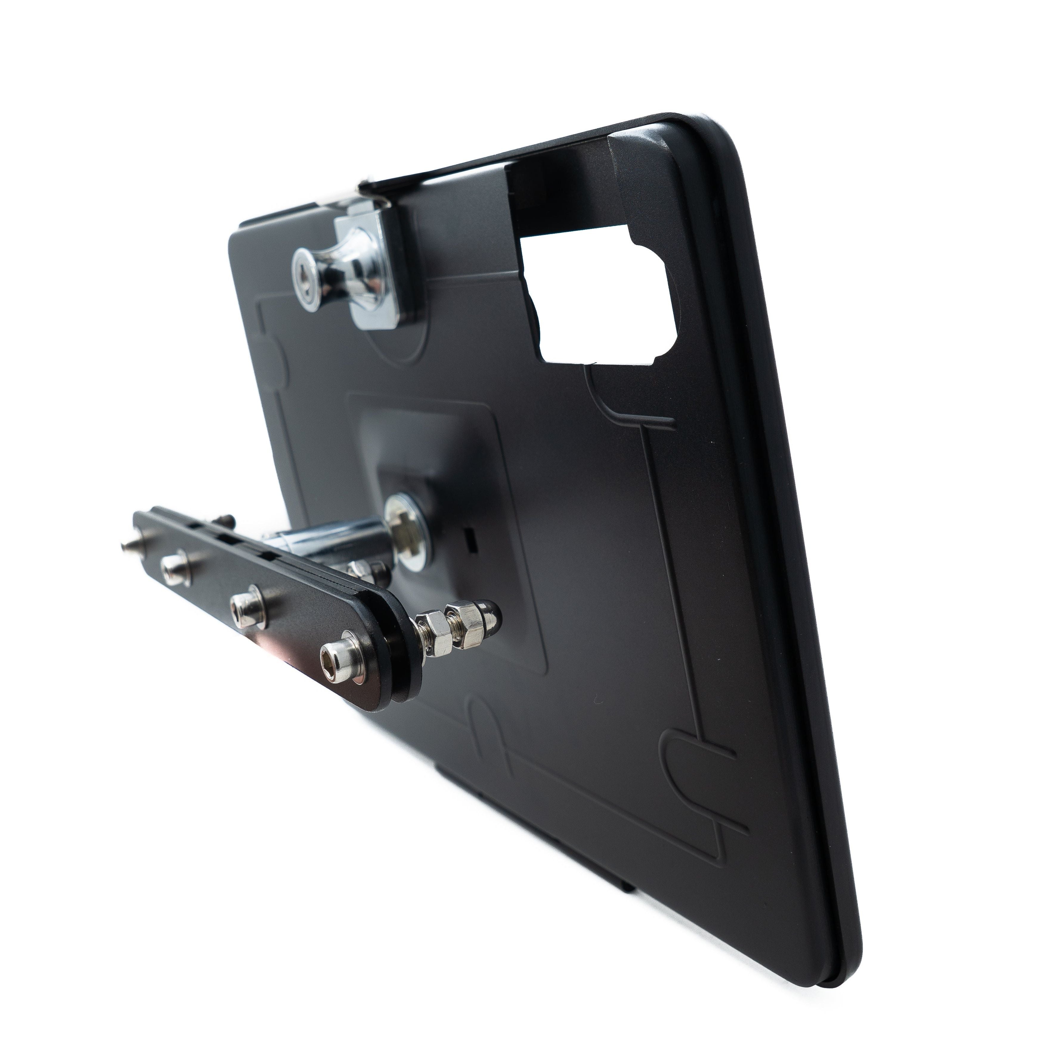 SYSTEM-S Auto 360° Halterung abschließbar Kopfstütze für iPad 10 Pro 11 Air 4 5 Schwarz