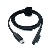 USB 3.1 Kabel Geflochten Schwarz Für Microsoft Surface Mit Bis Zu 5 Gbit Sekunde Länge 1 m