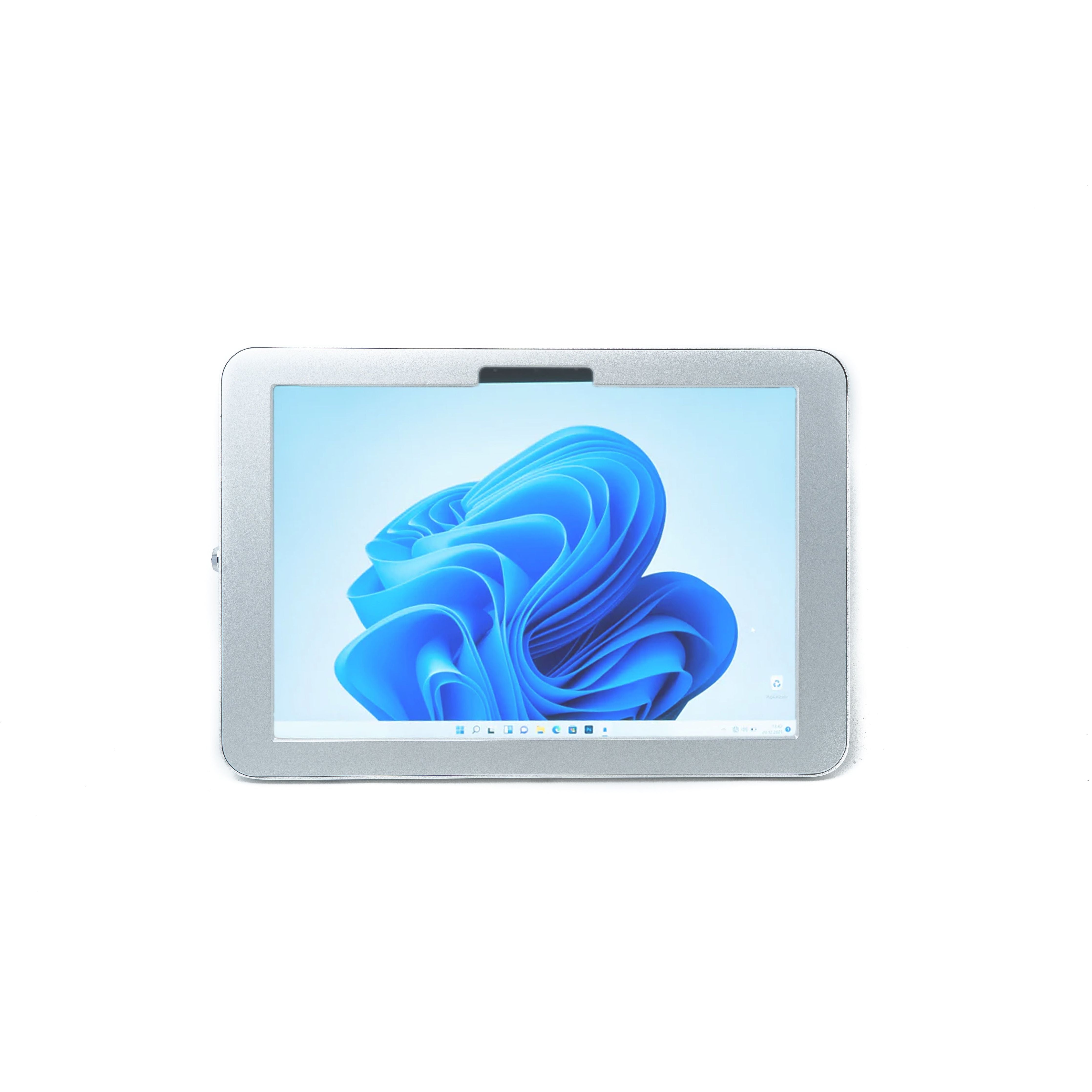 Abschließbare Wandhalterung Für Surface Pro 8 13 Zoll Grau Mit Montagezubehör Und Schloss