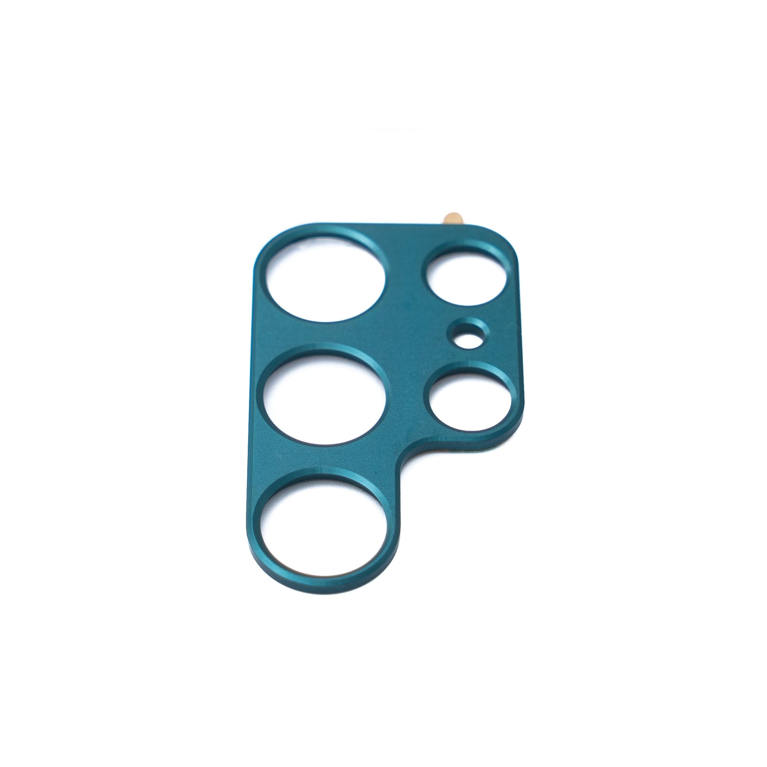 Aluminium Kameralinsen Abdeckung Grün Für Samsung Galaxy S22 Ultra Mit Kratzschutz Und Aussparungen