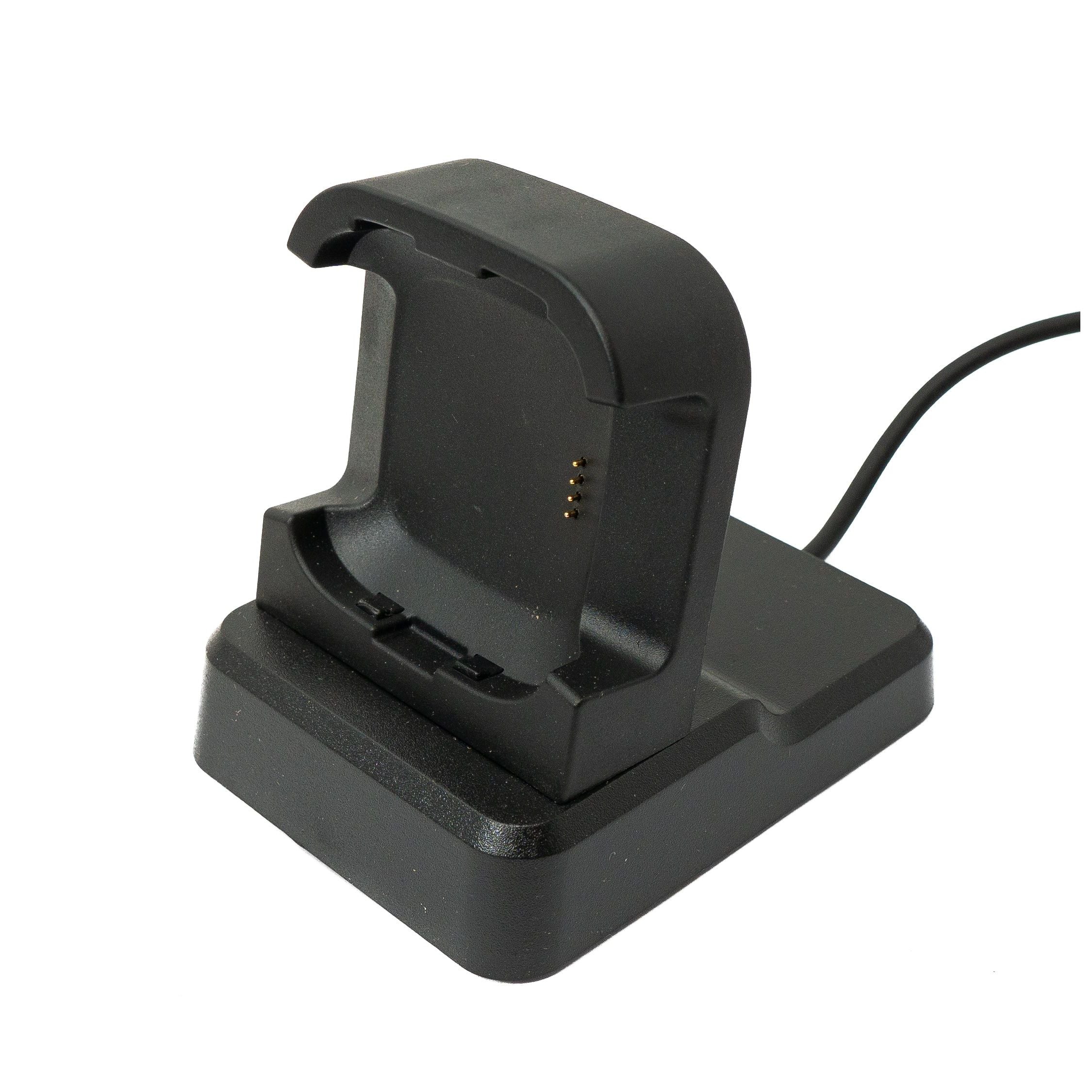 USB 2.0 Ladekabel 120 cm Docking Station Für Fitbit Versa 1 Smartwatch Schwarz Ladegerät