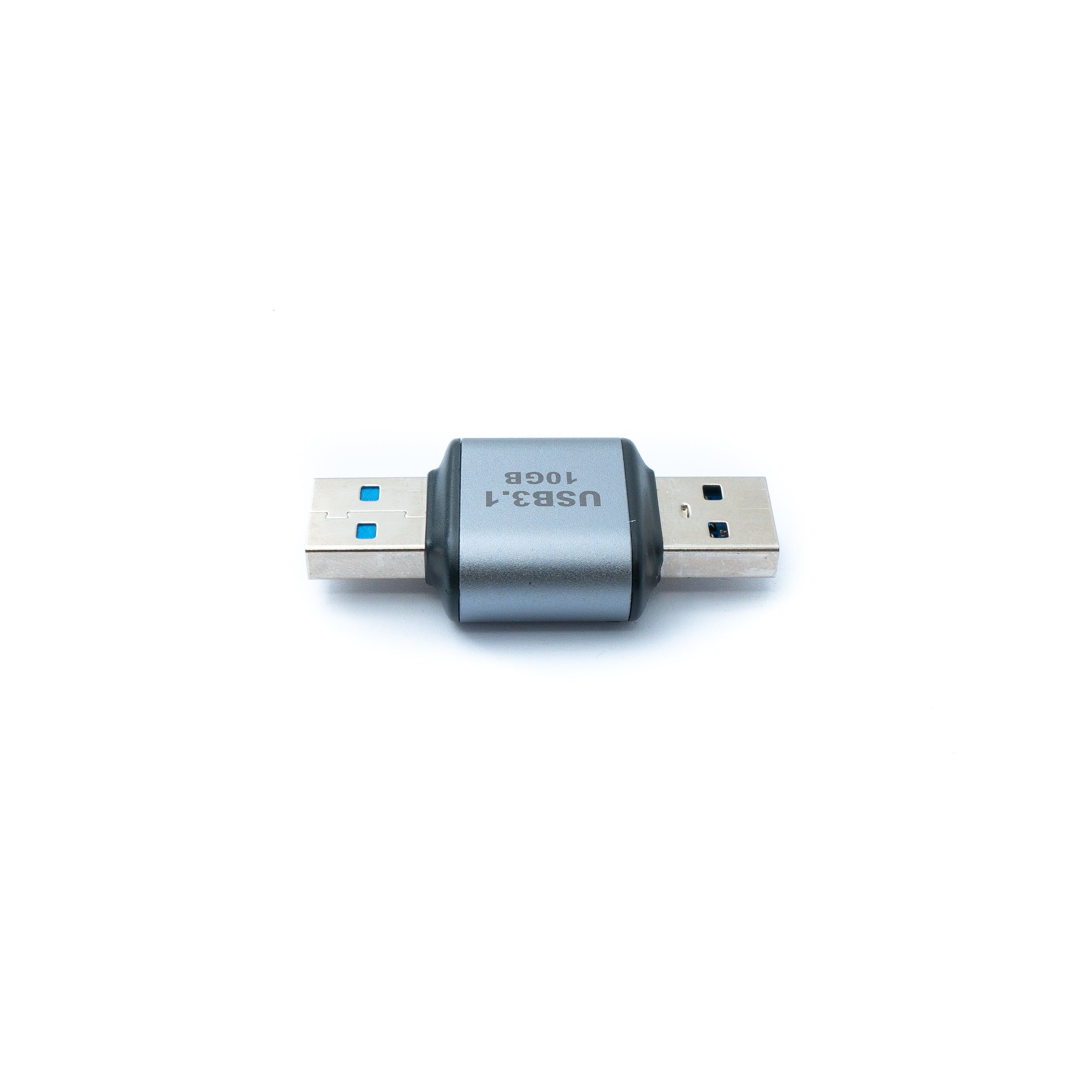 USB 3.1 Gen 2 Adapter Typ A Schnellladeadapter Bis 100W Und 20A Schwarz Grau 10 Gbit
