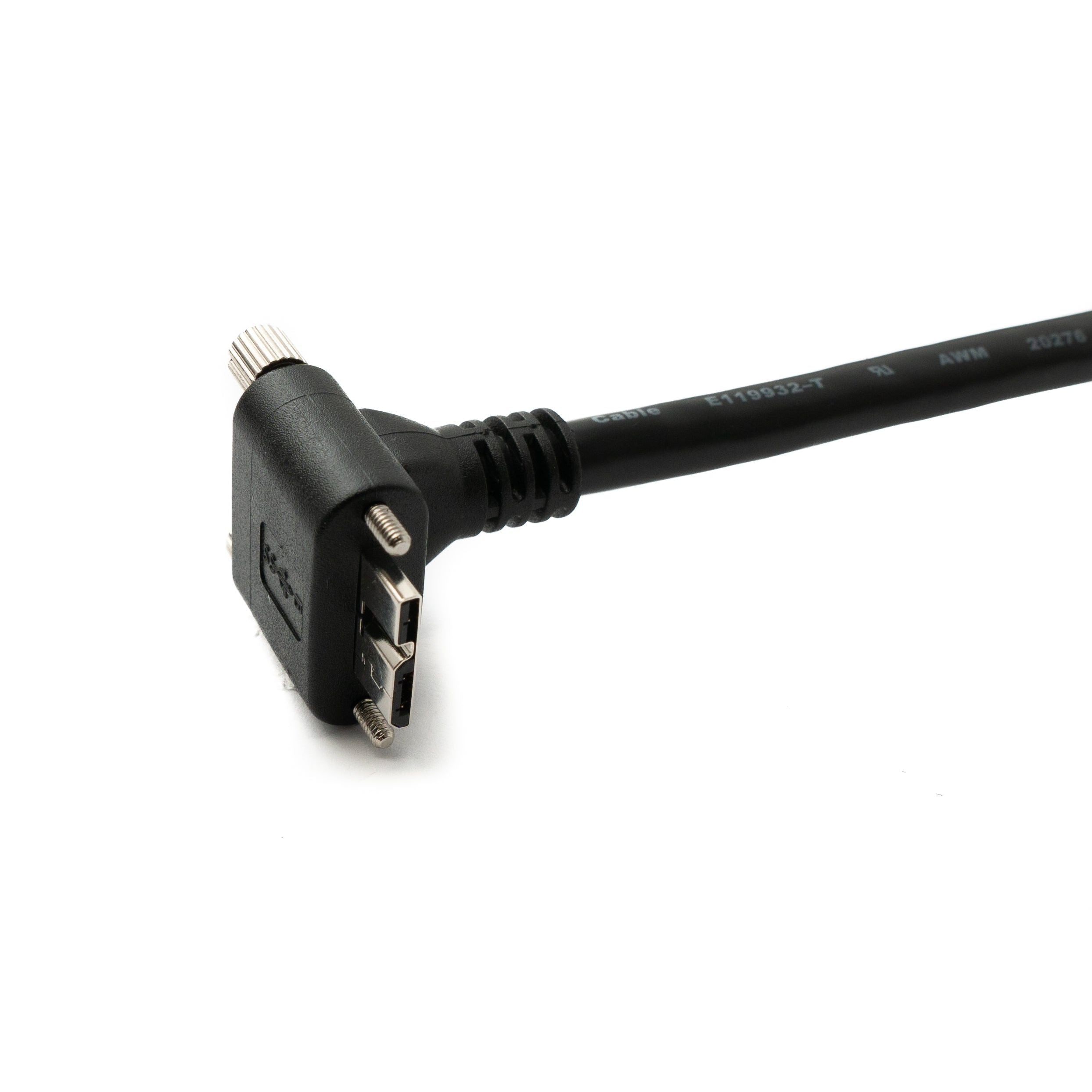 USB 3.0 Kabel 3 m Typ A Zu Micro Stecker Winkel Hochgeschwindigkeits-Datenübertragung