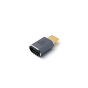 USB4 Adapter Typ C Stecker Zu Buchse 40 Gbit/s USB 4.0 Kabel In Grau Profi Qualität