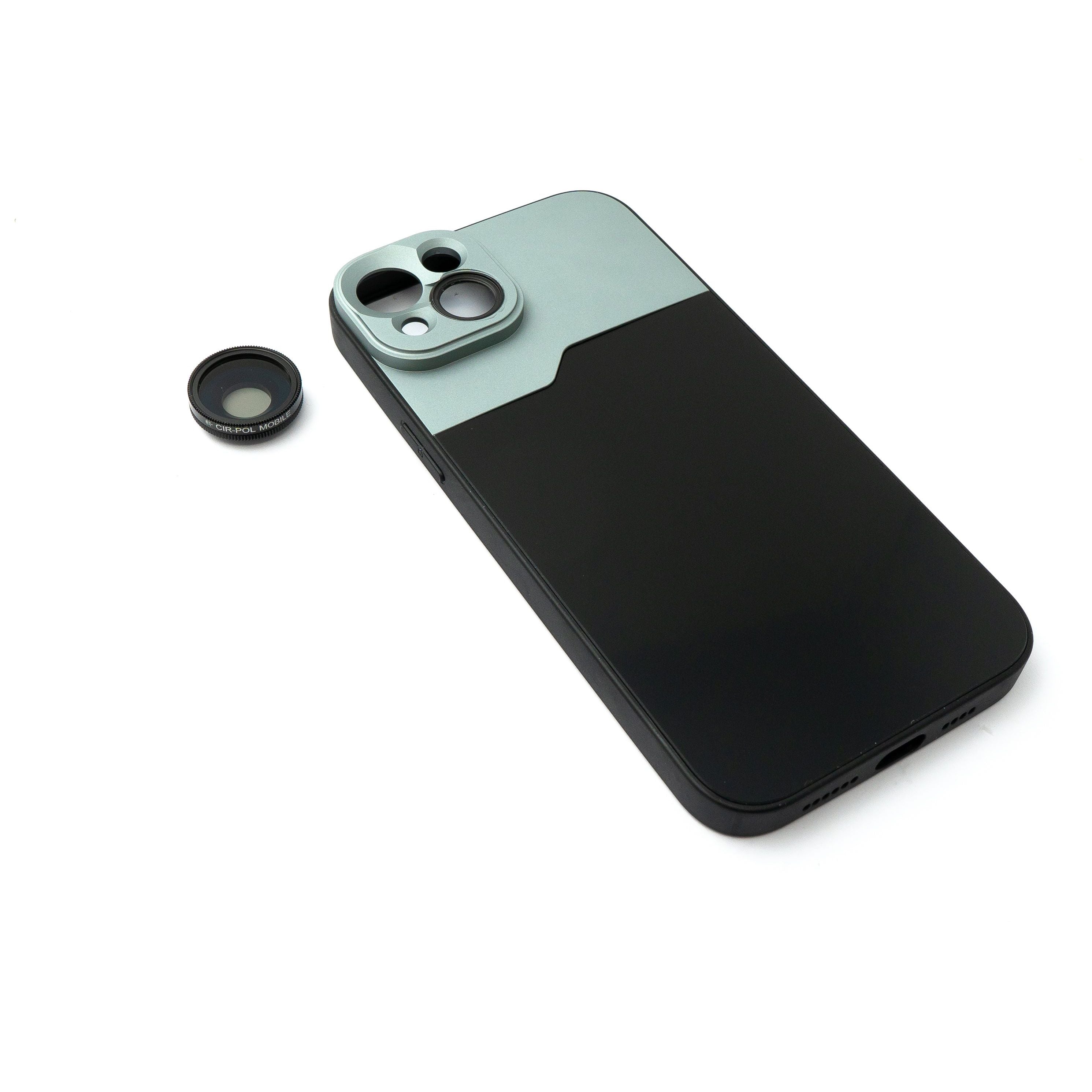 CPL Filter Circular Polarizer Linse Mit Hülle Für iPhone 14 Plus Schwarz Reflexionsreduzierung