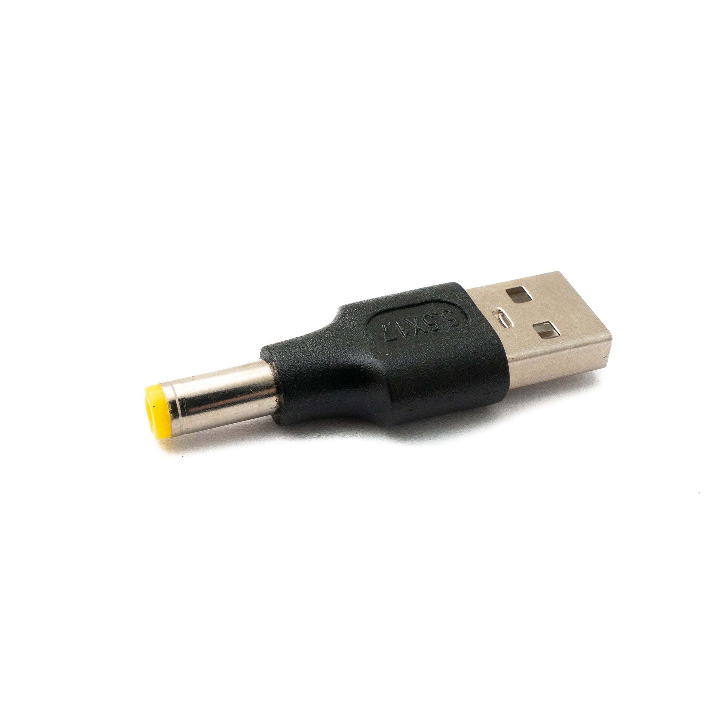 DC Adapter 20V 5,5x1,7 Stecker Zu USB 2.0 Kabel Schwarz Kompakt Perfekt Für Mobilgeräte
