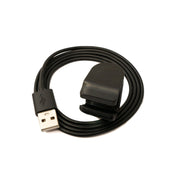 System-S USB 2.0 Ladekabel 100 cm Für Amazfit Band 7 Und Band 5 Smartwatch Schwarz