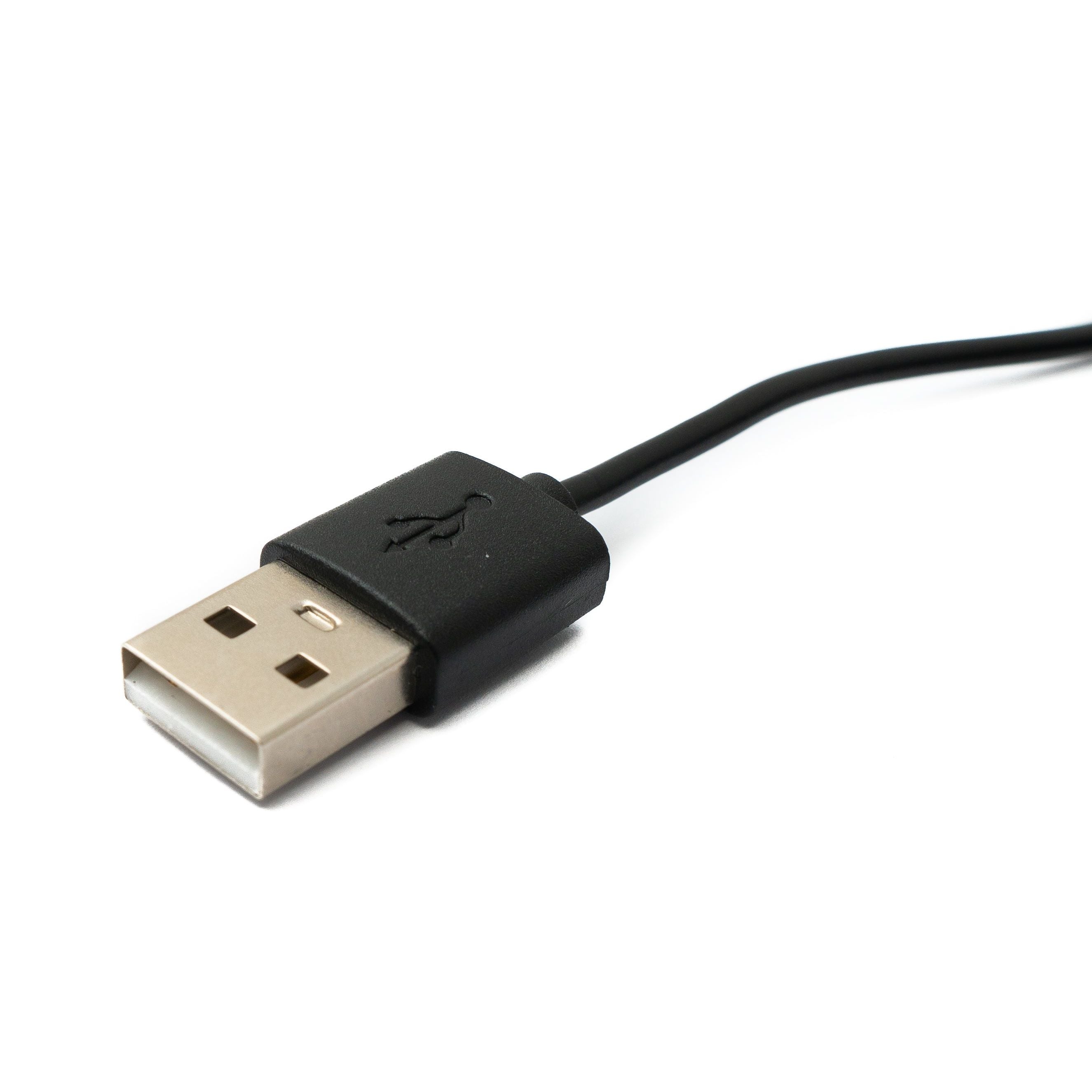 System-S USB 2.0 Ladekabel 100 cm Für Amazfit Band 7 Und Band 5 Smartwatch Schwarz