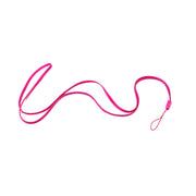 SYSTEM-S 5x Halsband Umhängeband Trageband mit Schlaufe in Pink für Smartphone MP3-Player